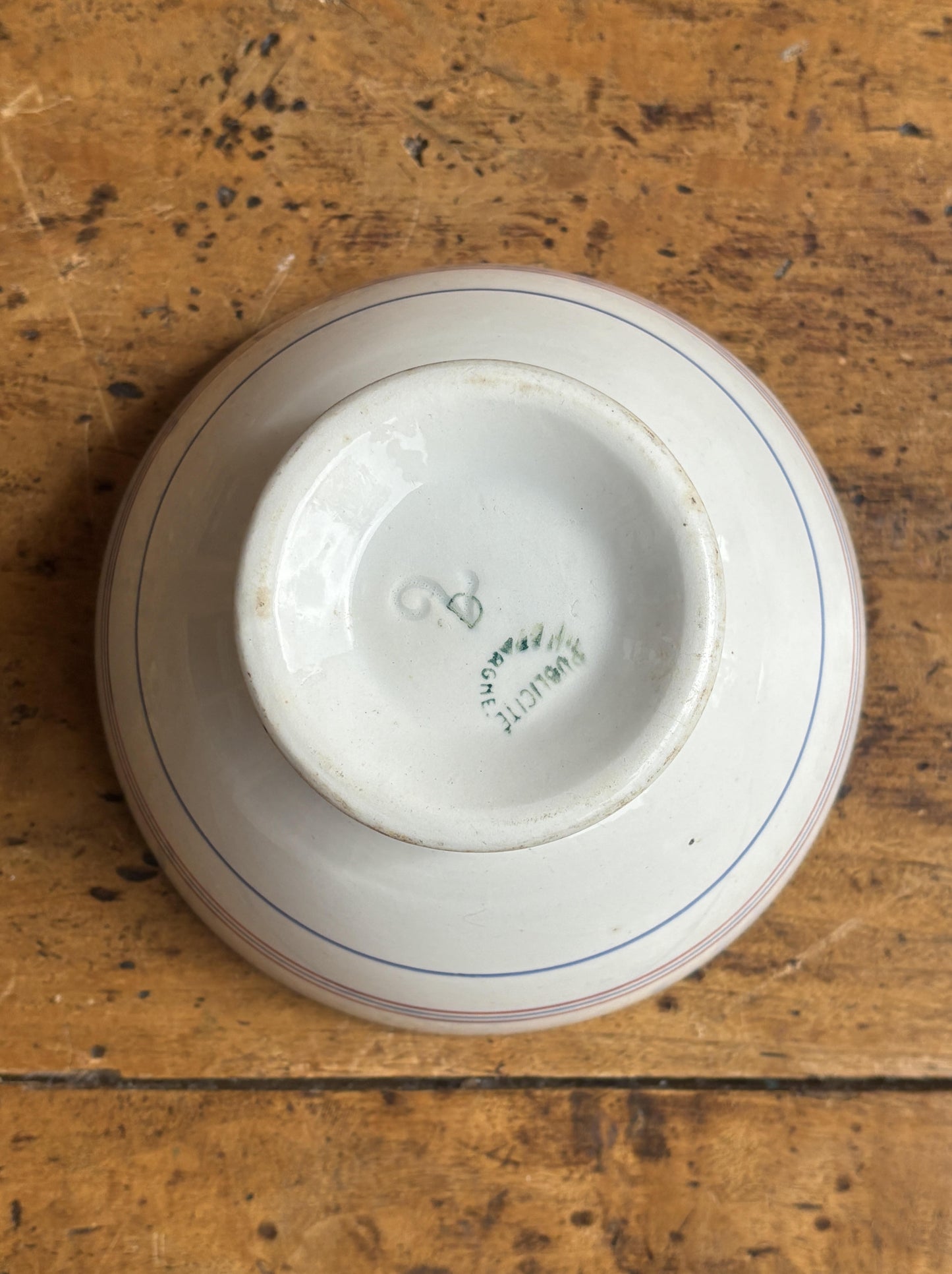 Cafe au lait skål vintage