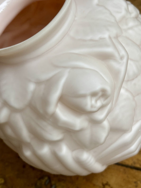 Boule vase i opalglas