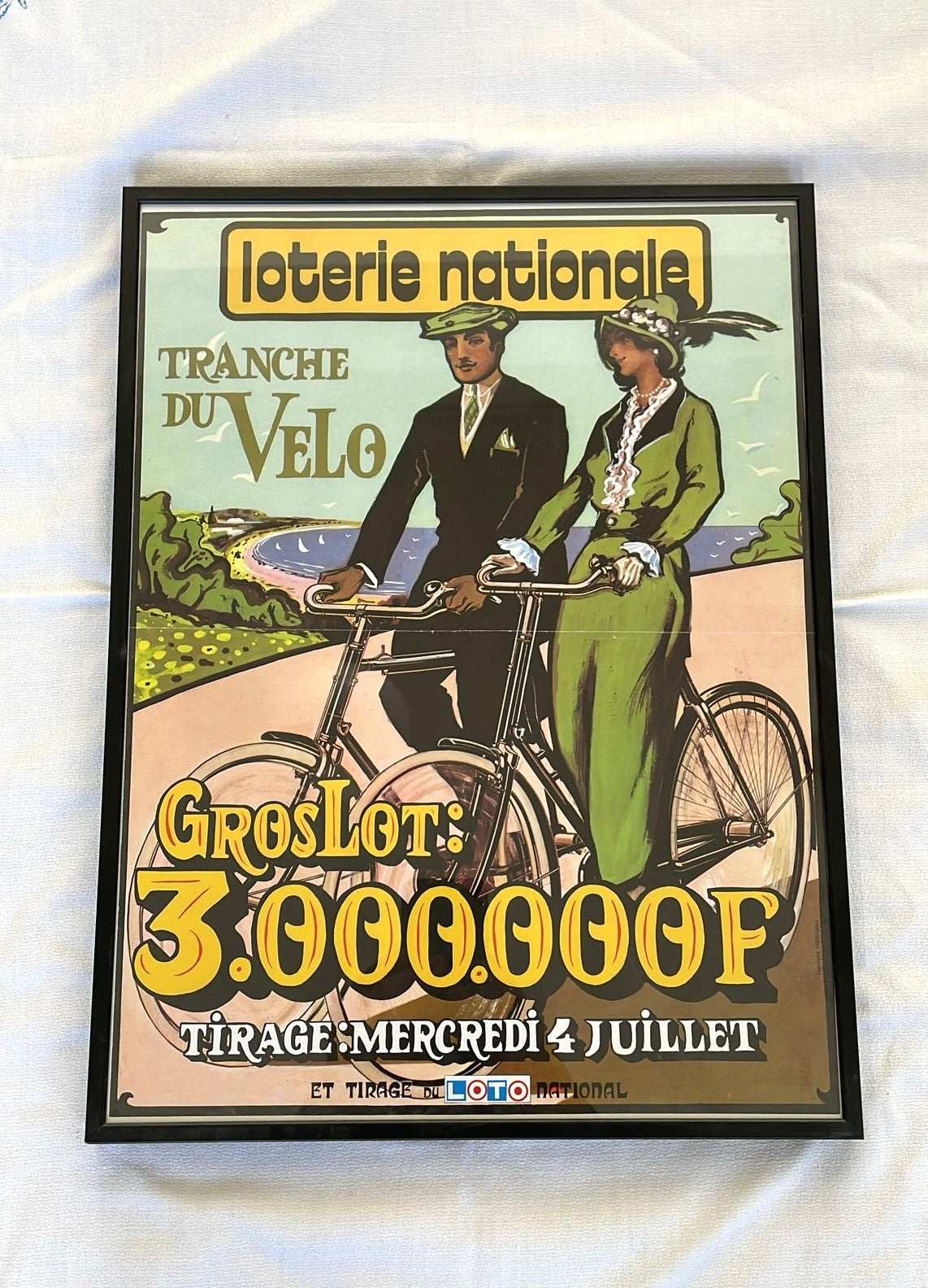 Plakat indrammet