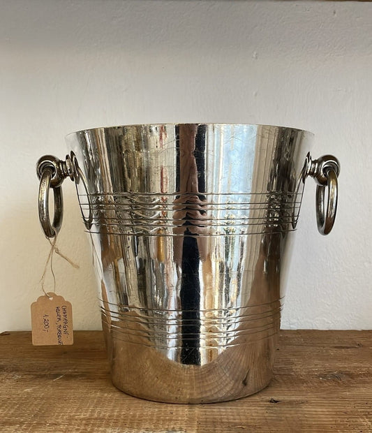 Champagnekøler, bistrostil med brede håndtag