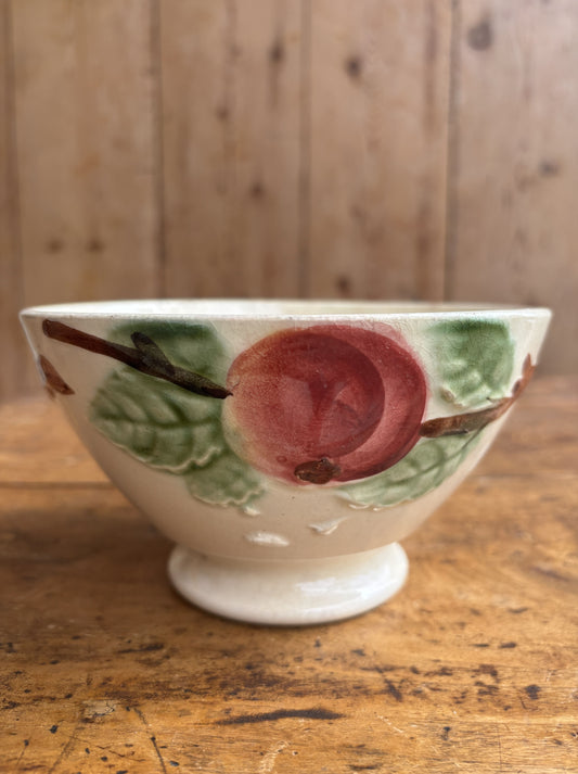 Barbotine bowl from Choisy-le-Roi