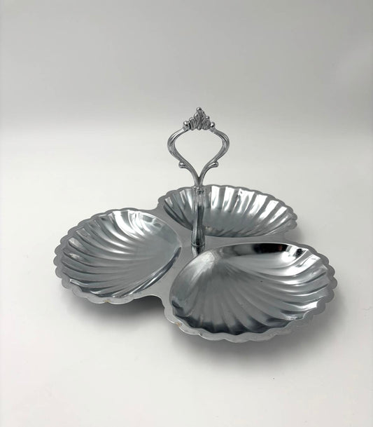 Coupelle i stål med håndtag