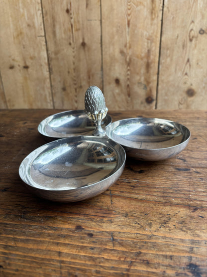 Aperitif coupelle med blomsterhåndtag