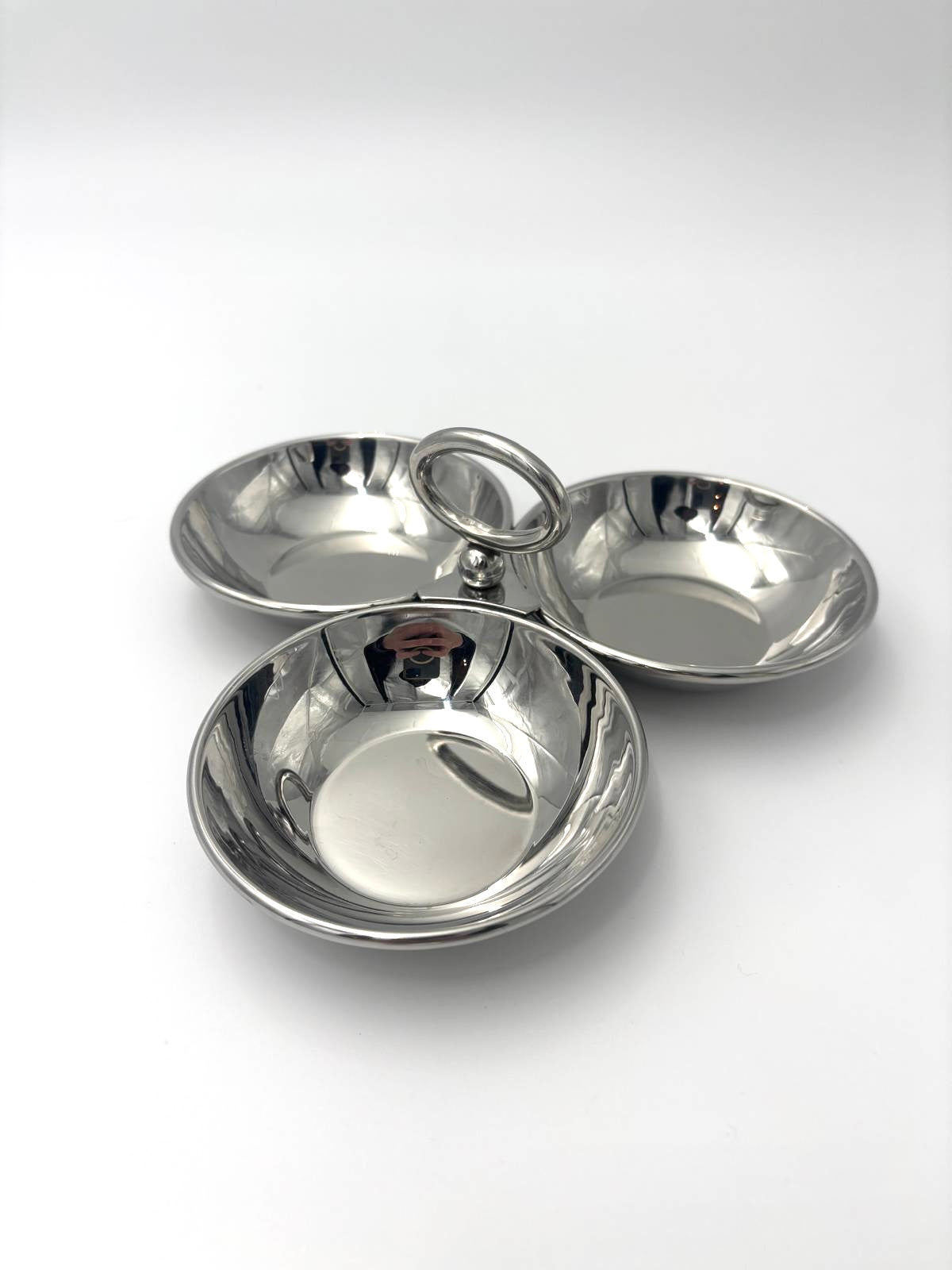 Coupelle i stål i stilrent design