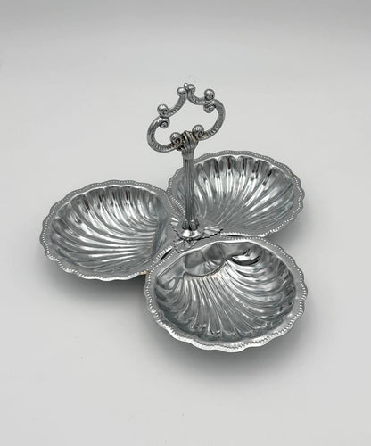 Coupelle i stål med perlekant