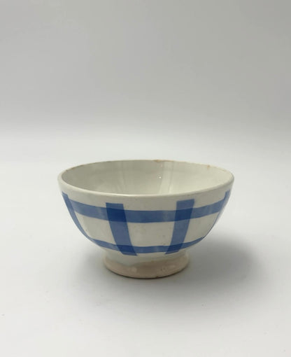 Blue-patterned bol  Cafe au Lait bowl