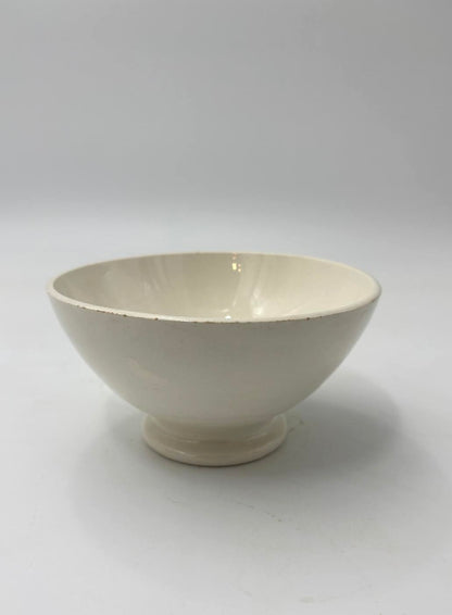 White café au lait bowl from Digoin