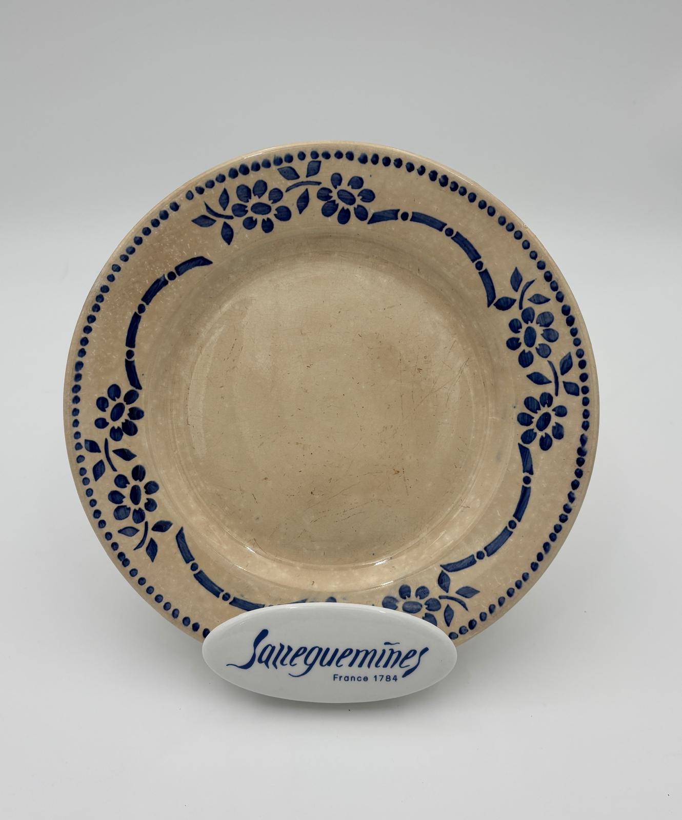 Digoin håndmalet tallerken