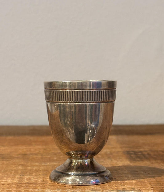 Æggebæger i pletsølv