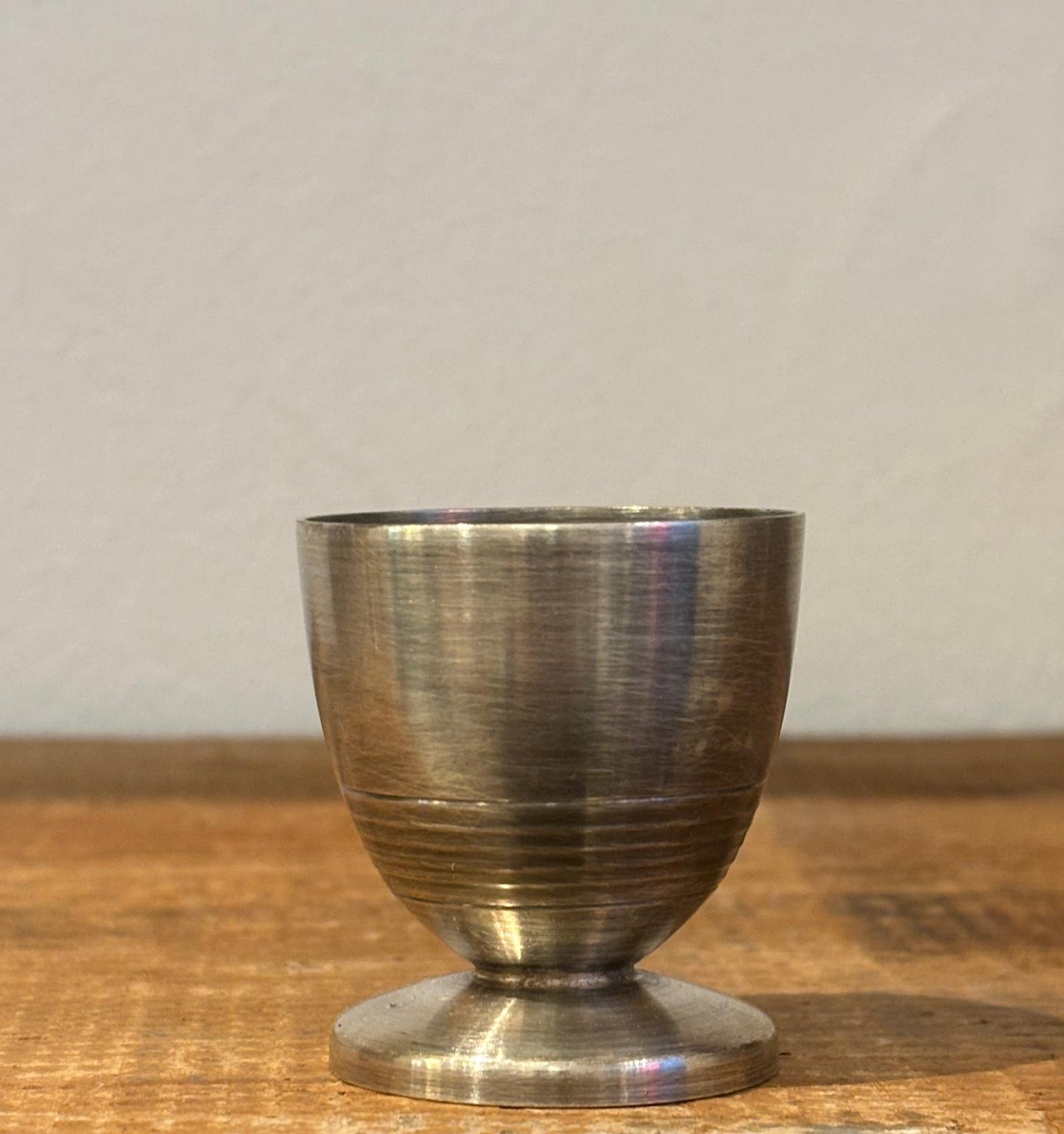 Æggebæger i pletsølv