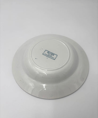 Sarreguemines dyb tallerken, model Elvire