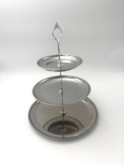 Etagere i 3 niveauer i stål - god vintagestand