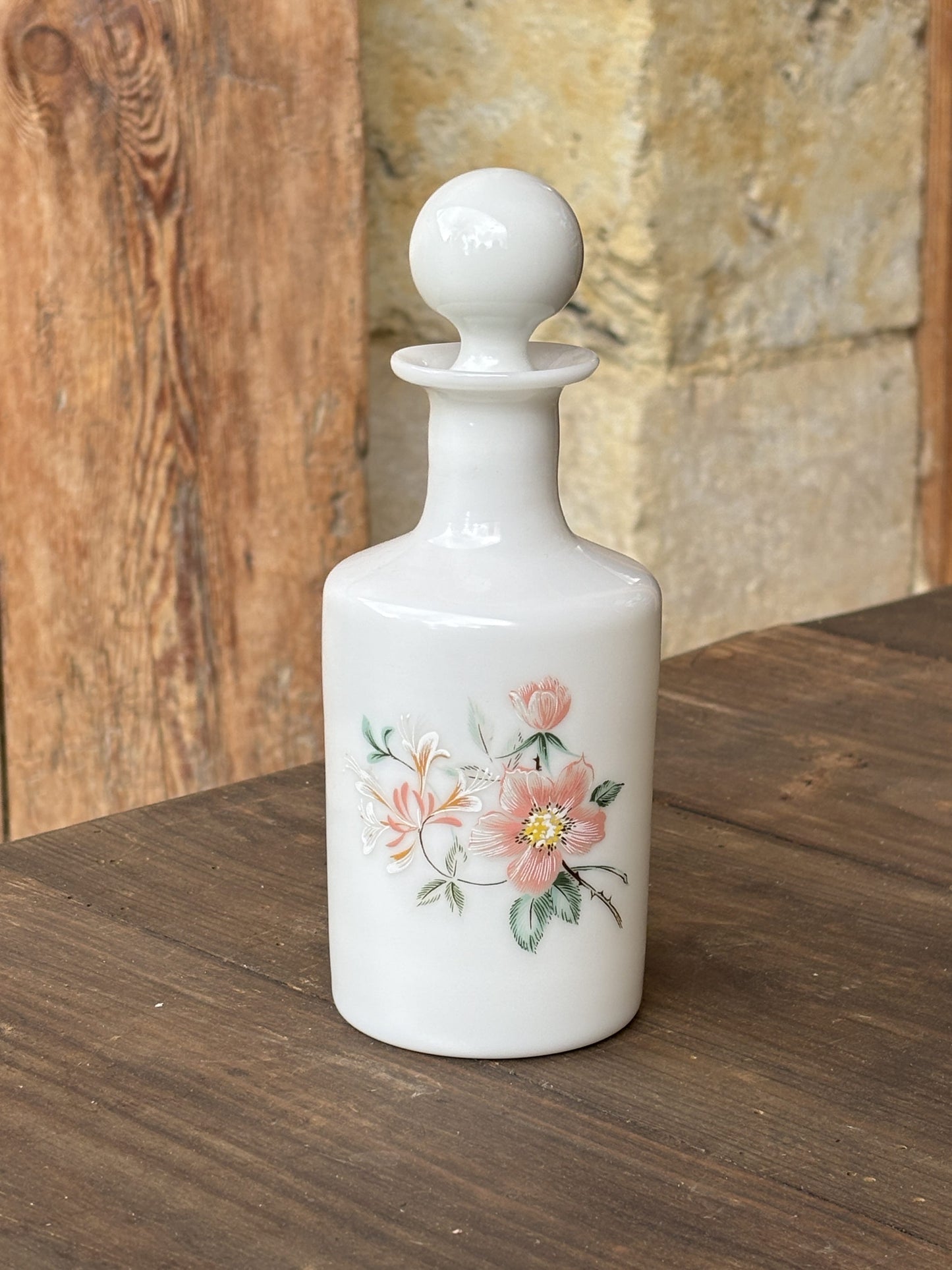 Opal glass bottle - small size