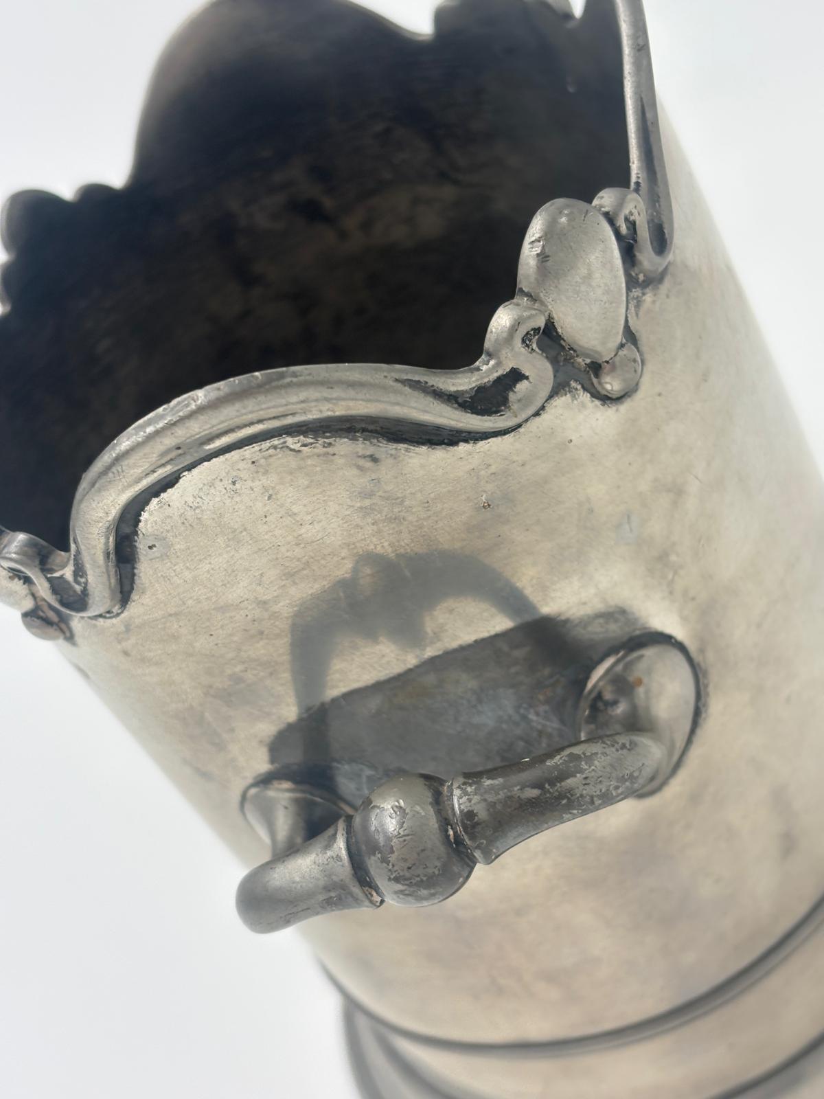 Isspand / Flaskekøler – Antik pletsølv