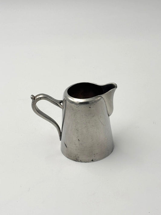 Flødekande i pletsølv