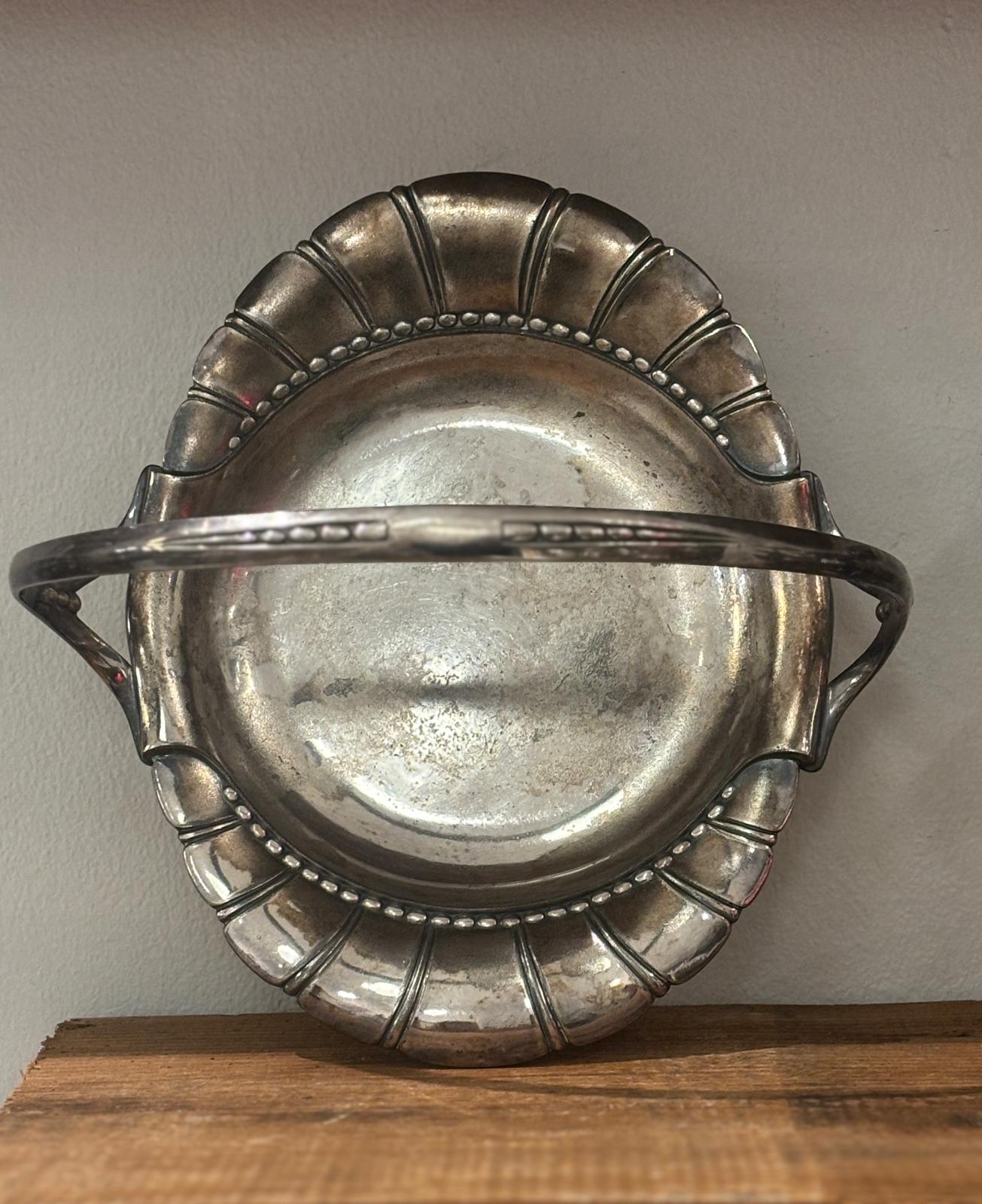 Galia frugtkurv i pletsølv