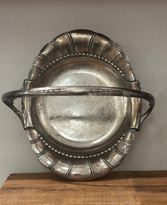 Galia frugtkurv i pletsølv