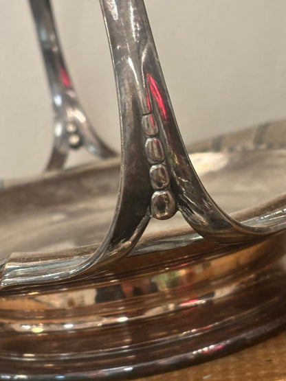 Galia frugtkurv i pletsølv