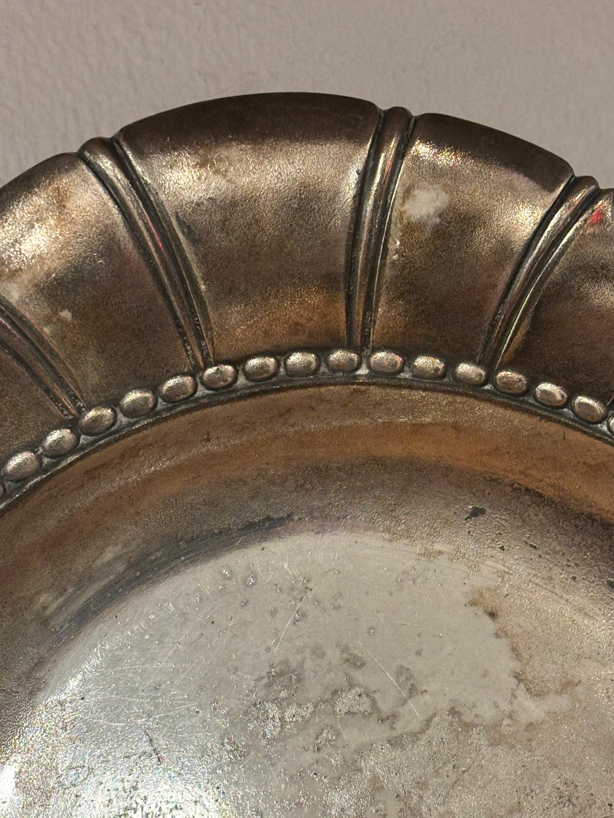 Galia frugtkurv i pletsølv