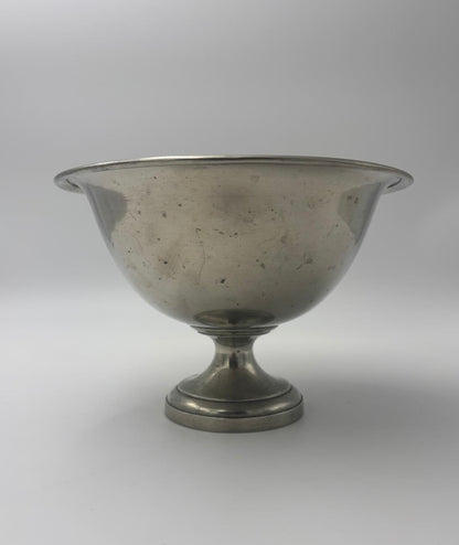 Vintage frugtskål i pletsølv