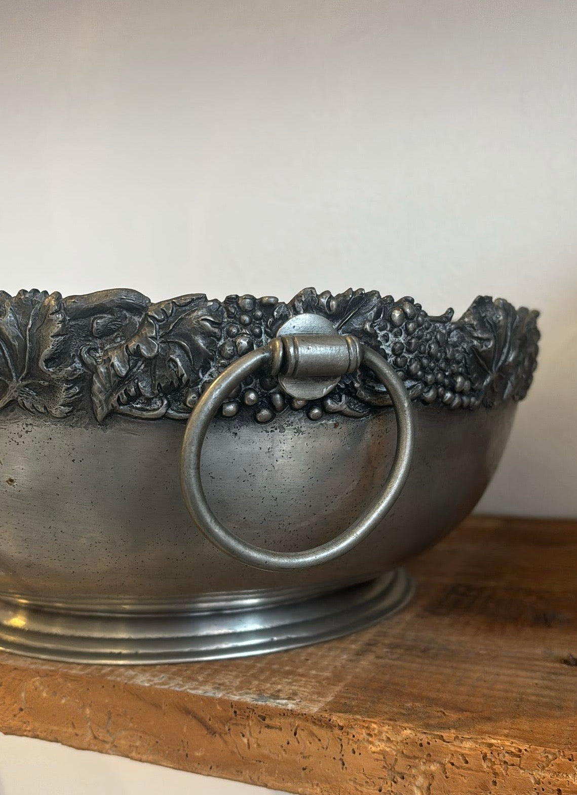 Frugtskål eller lige champagnebowle i tin