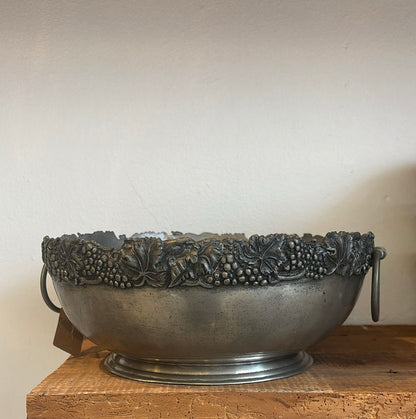 Frugtskål eller lige champagnebowle i tin