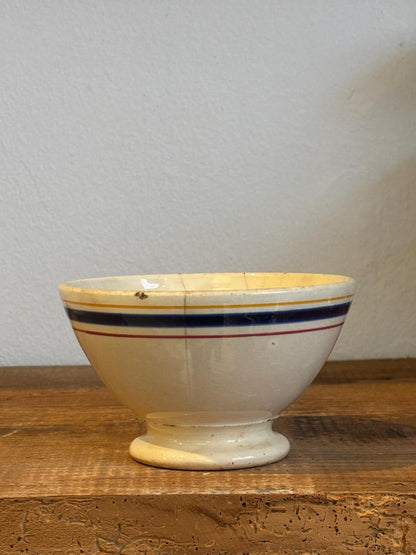 Gien Café au Lait skål fra 1800 tallet