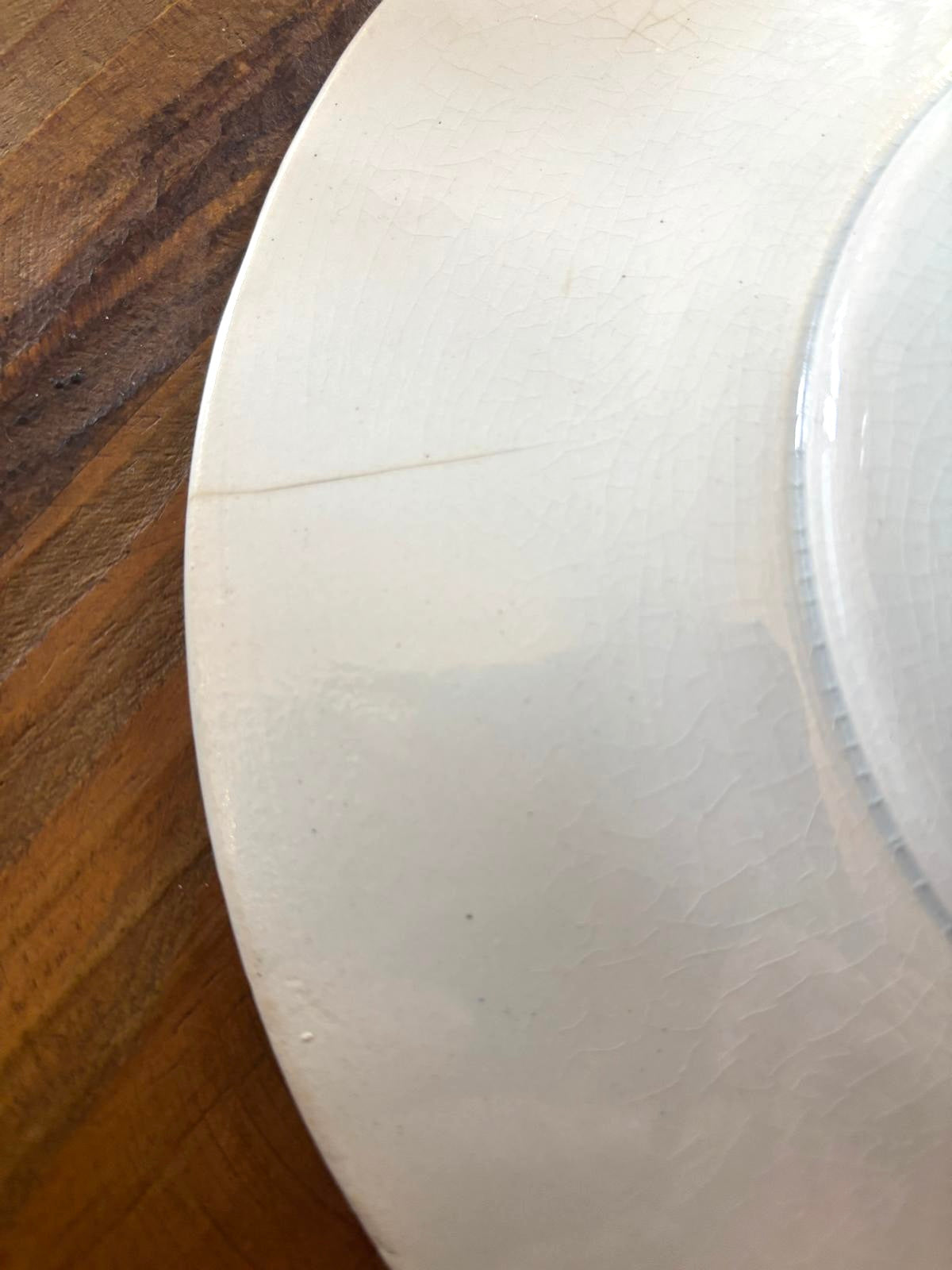 Gien fajanceopsats med blomster