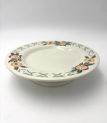 Gien fajanceopsats med blomster