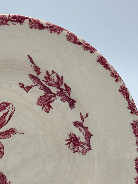 Gien dyb tallerken, model Cactus