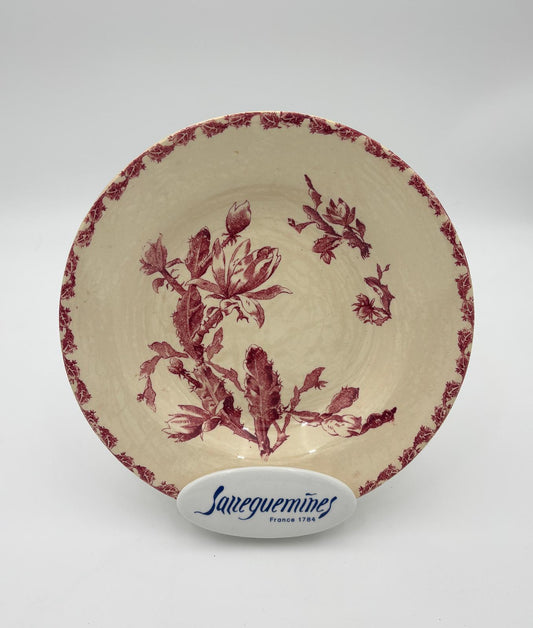 Gien dyb tallerken, model Cactus