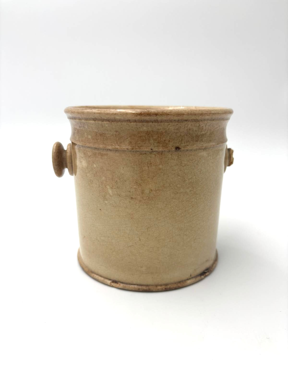 Antik glaseret fransk krukke