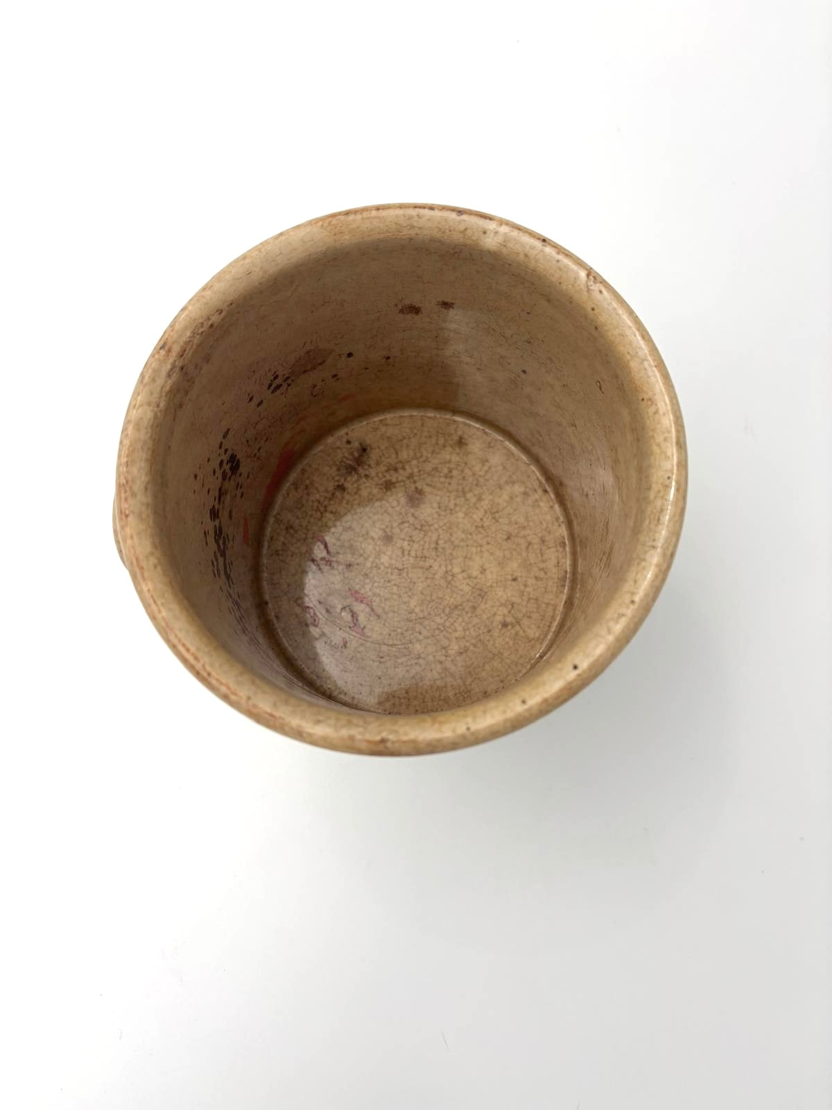 Antik glaseret fransk krukke