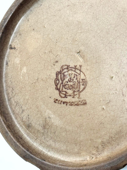 Antik glaseret fransk krukke