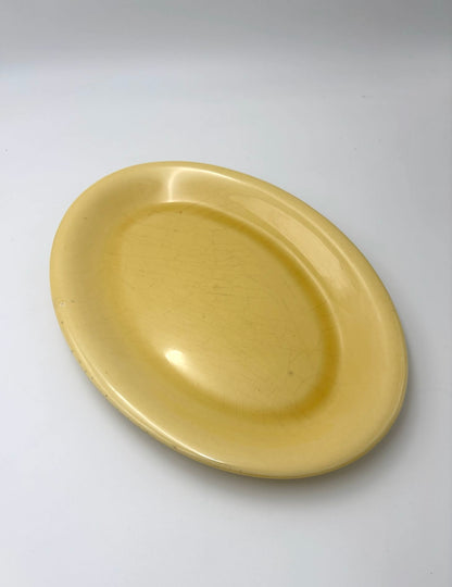 Oval yellow tray Proceram