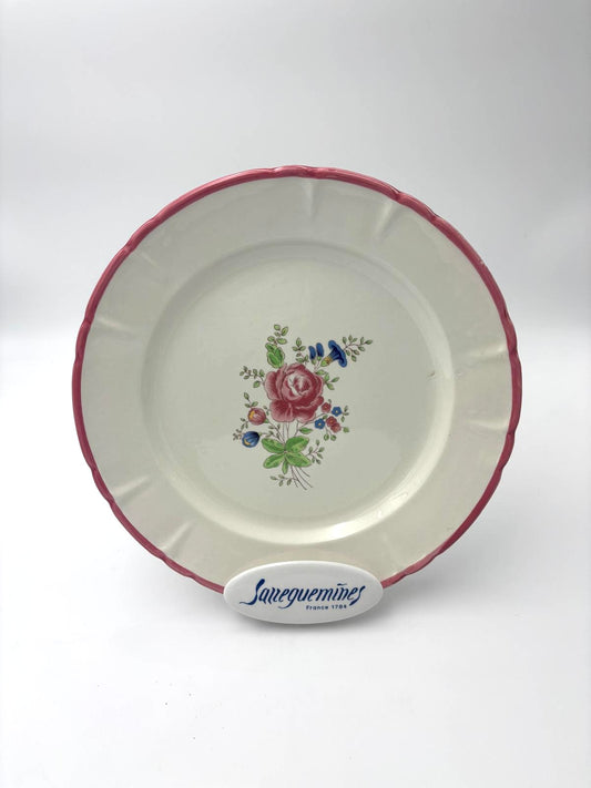 Håndmalet rundt fad