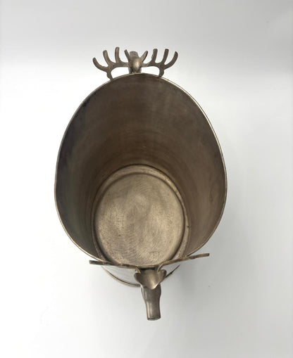 Champagnekøler med hjortehoveder - dobbelt størrelse