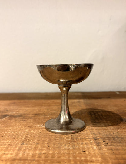 Ice cream bowl - silverplated, very small