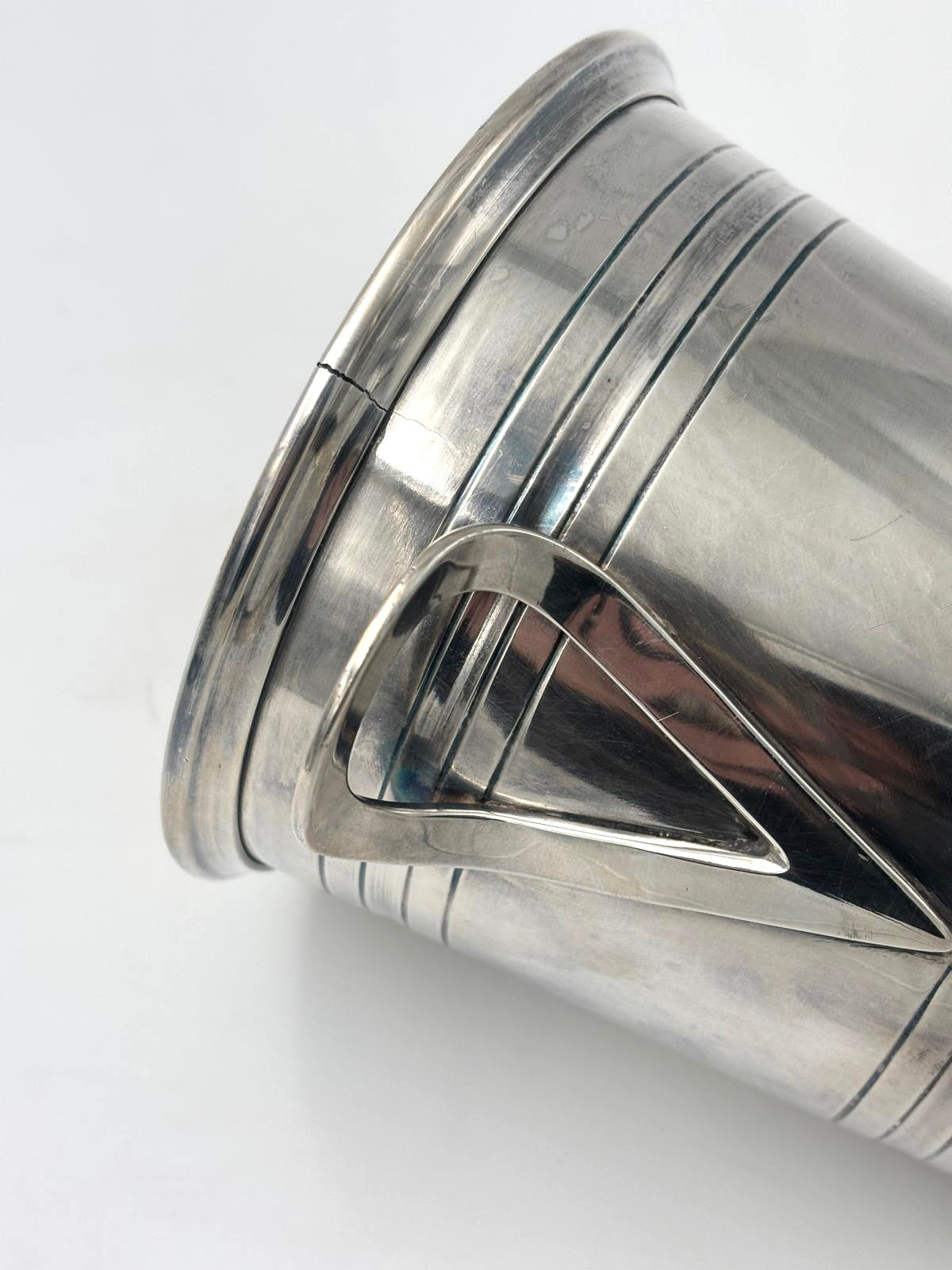 Isspand - art deco i pletsølv