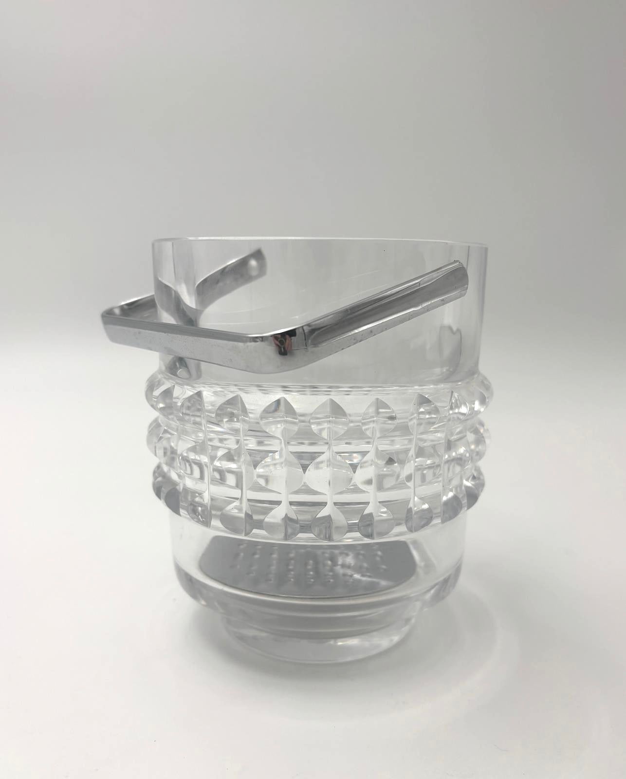 Krystalglas isspand - vintage isspand