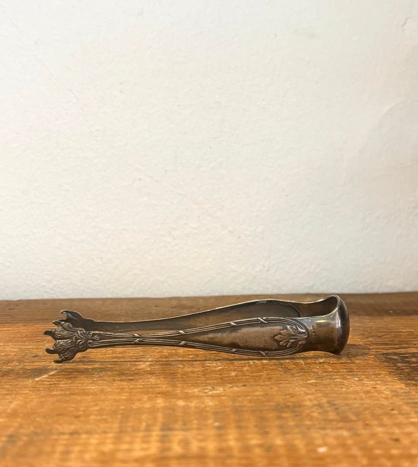 Forsølvet vintage istang