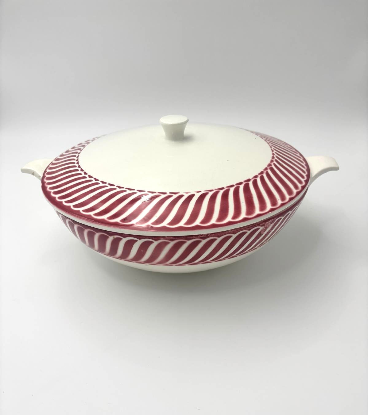 Digoin terrin med låg - model Jacquot