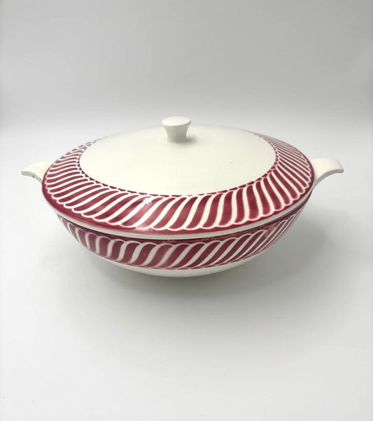 Digoin terrin med låg - model Jacquot