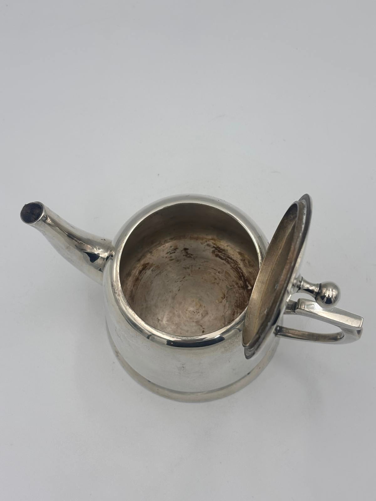 Kaffekande i pletsølv