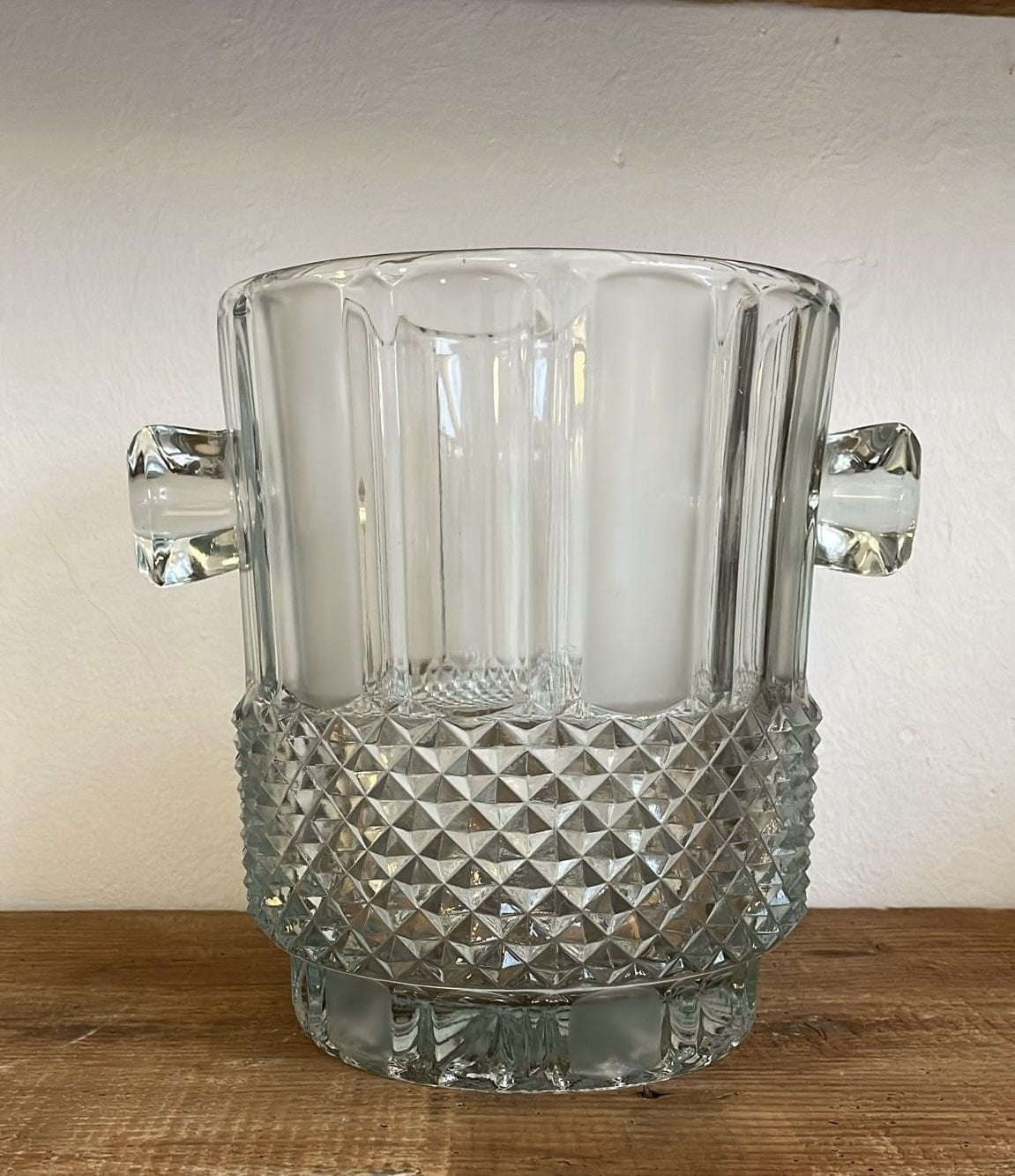 Stor krystalchampagnekøler 