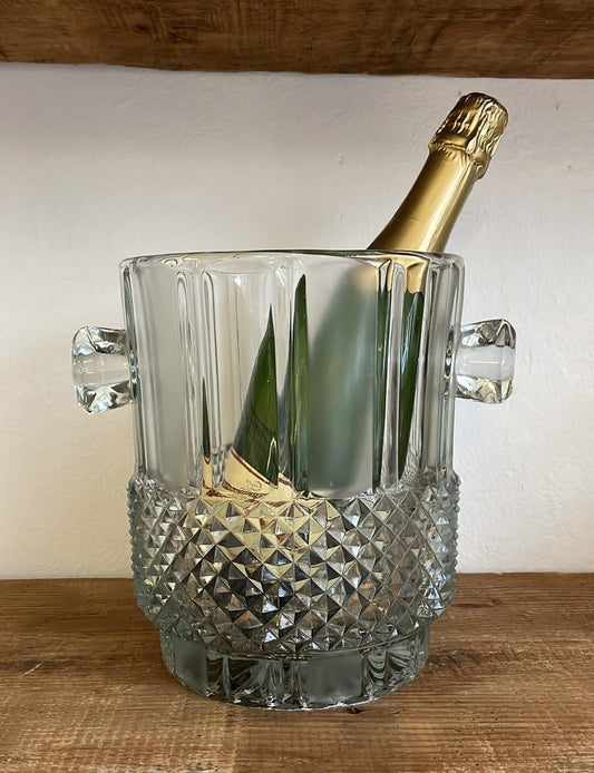 Stor krystal champagnekøler