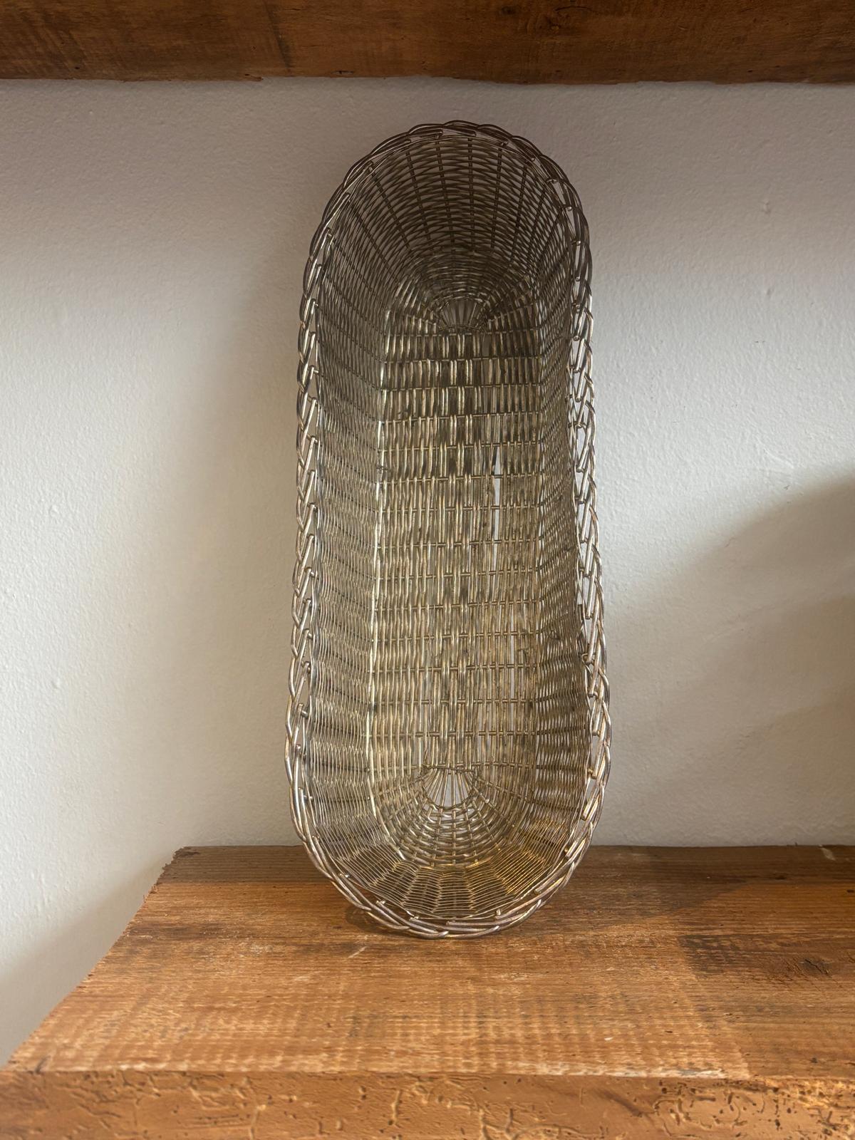 Lang fletkurv, forsølvet