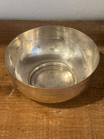 Lille vintage skål i pletsølv