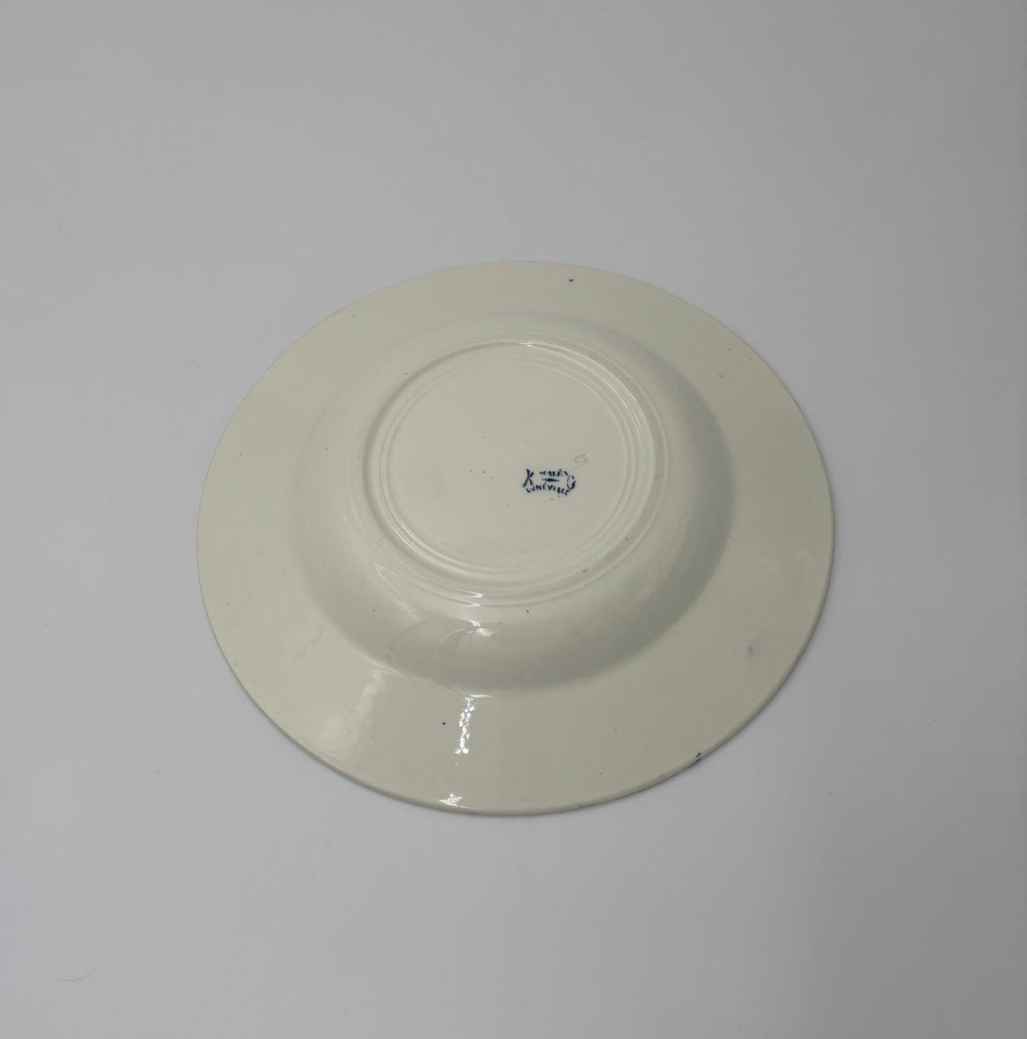 Luneville dyb tallerken - model Azalea