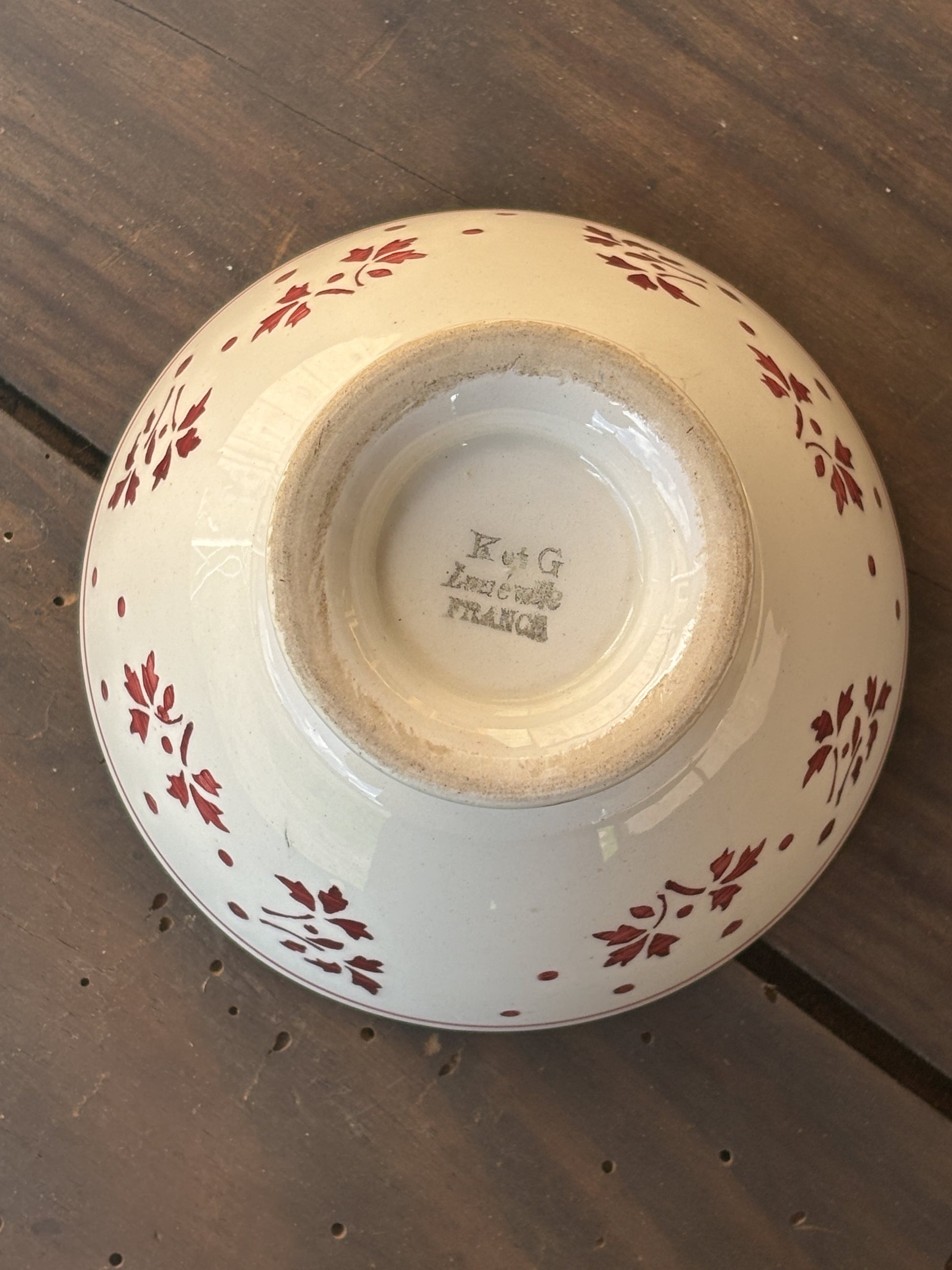 Luneville Cafe au Lait skål (bol)